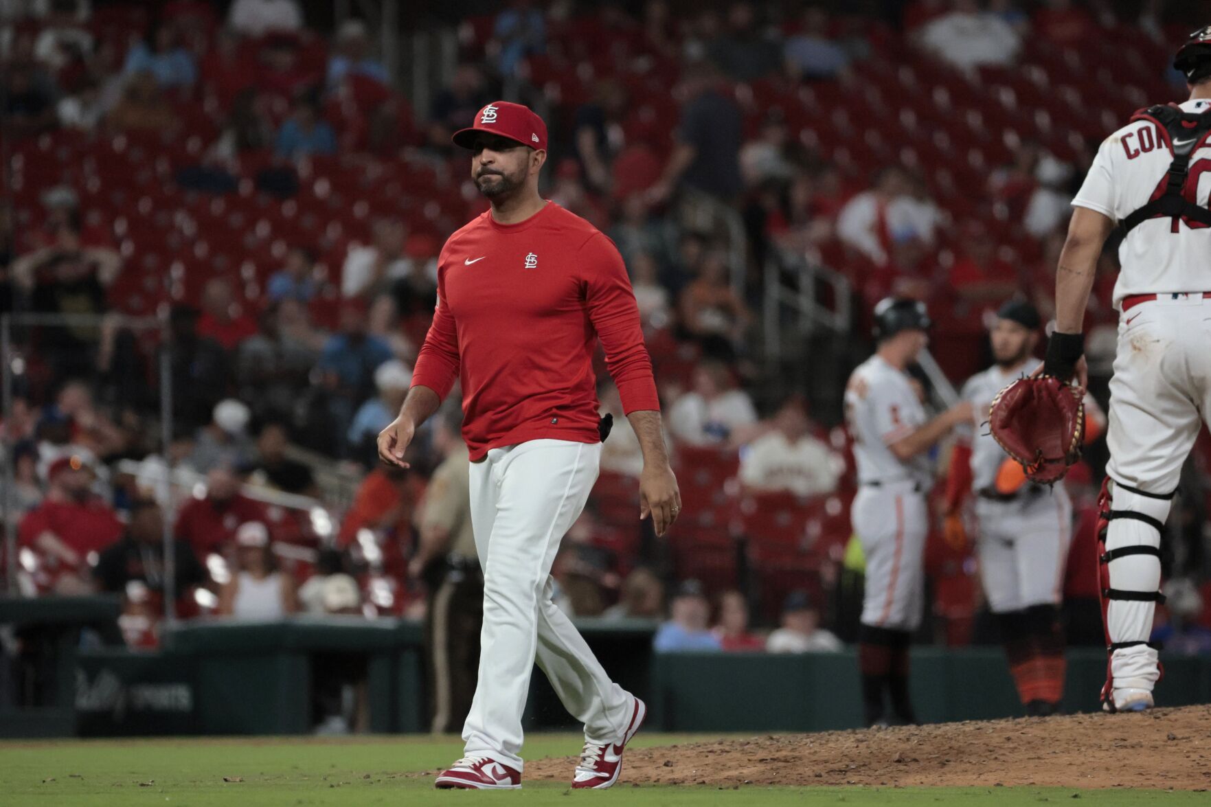Game 2 of St. Louis Cardinals and San Francisco Giants series